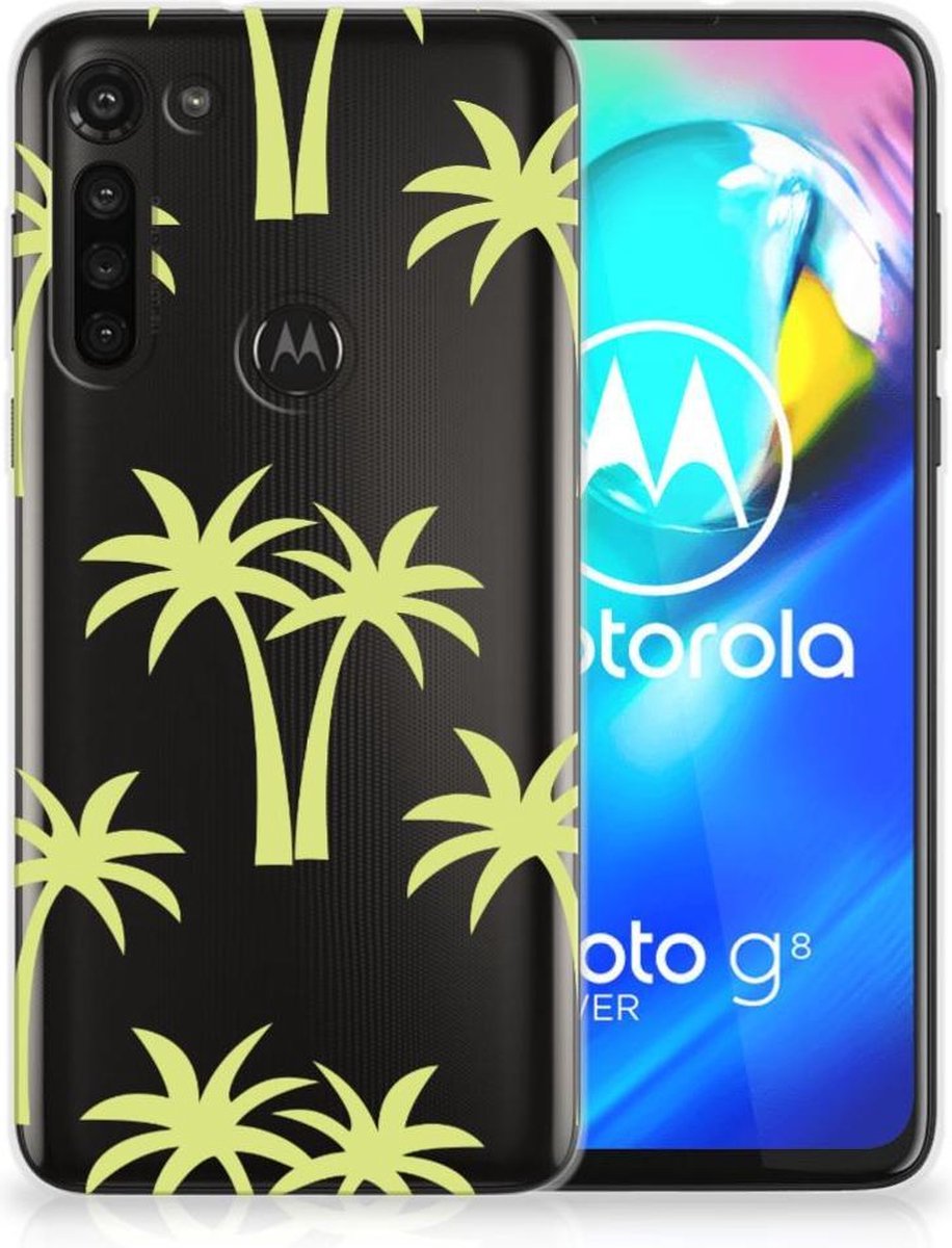 Motorola Moto G8 Power TPU Case Palmtrees