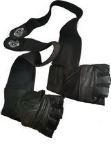 gym gloves - fitnesshandschoenen met wrist wraps - krachttraining fitness