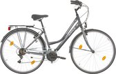 EXCEL Avenue Damesfiets  H 45 cm 28 Inch 18 Speed Grey