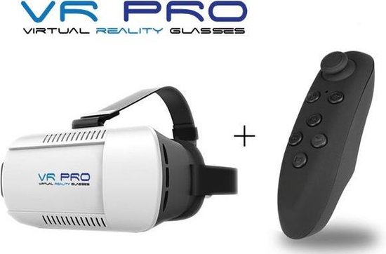 onstabiel browser zo VR PRO Virtual Reality Glasses 3D Bril o.a. te gebruiken met Samsung Galaxy  S5 / S6 /... | bol.com