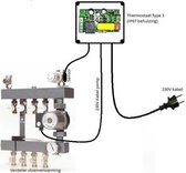 PCB type 3 BLK, pcb thermostaat met pompschakeling. Geen Wifi