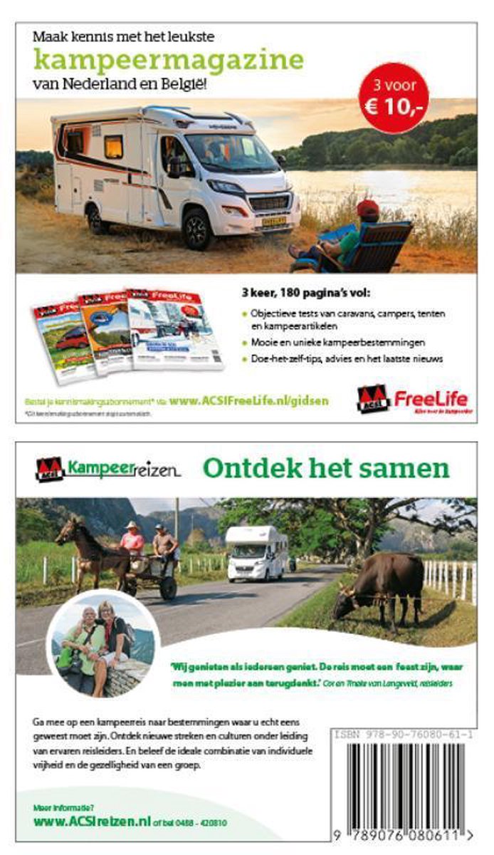 Facile-en-Route - Facile-en-Route Campergids 1 - back cover