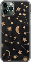 iPhone 11 Pro hoesje siliconen - Counting the stars | Apple iPhone 11 Pro case | TPU backcover transparant
