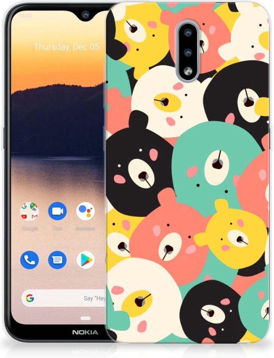 Nokia 2.3 Telefoonhoesje met Naam Bears
