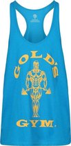 GGVST003 MUSCLE JOE PREMIUM STRING VEST - TURQUOISE - M