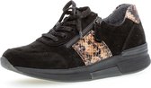 Gabor 56.928.67 Dames Sneakers Zwart Maat 42