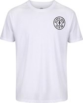 BASIC T-SHIRT WITH CHEST LOGO - WIT - S