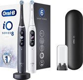 Oral-B iO 8n - Elektrische Tandenborstels Duoverpakking - Zwart en Wit