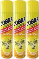 Cobra - Vliegenspray - 3 x 400ml - Voordeelverpakking