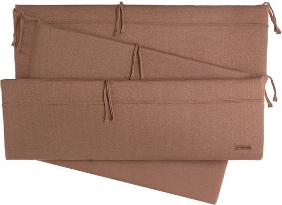 Baby’s Only Boxbumper – Boxomrander – Parkomranding Sparkle – Koper-Honey Mêlee – 330×28 cm – Met subtiel glittertje