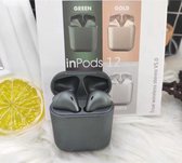 Inpods 12 Draadloze Bluetooth oordopjes-Grijs - Geschikt voor Android en IOS-Budget alternatief