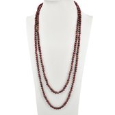 Proud Pearls® extra lange barok parelketting in Brons