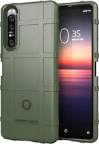 Sony Xperia 1 II Anti-Shock TPU Backcover Groen