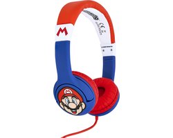 Super Mario - kinderkoptelefoon met volumebegrenzing - verstelbaar - comfortabel
