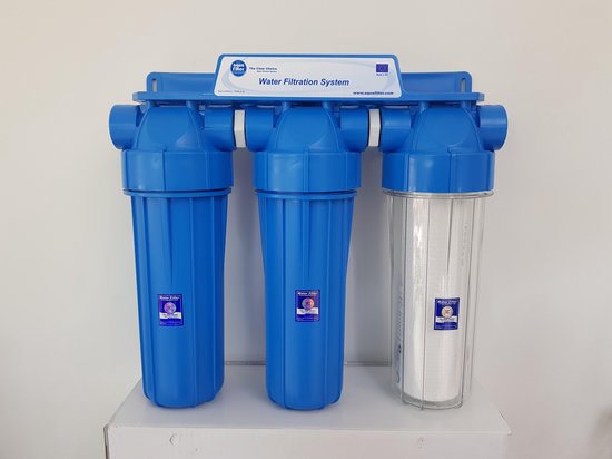 Aquafilter - grondwaterfilter Brix VERSIE 2 , 4 staps mét messing 3/4