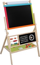 Multi Knutselbord | Schoolbord Krijtbord | 65 x 50 x 100cm