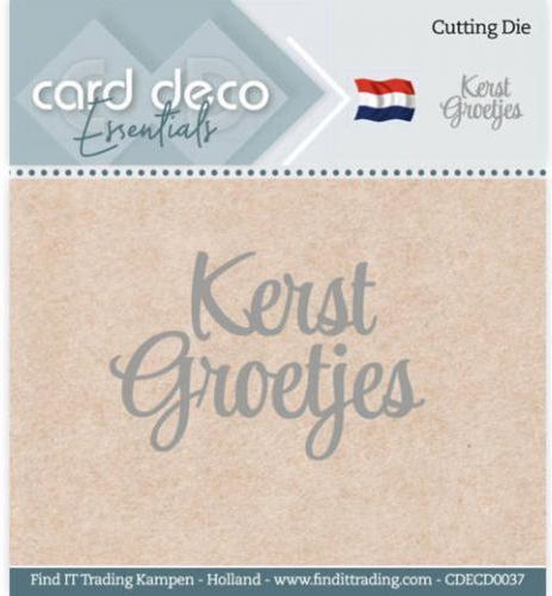 Kerst Groetjes Cutting Dies by Card Deco Essentials