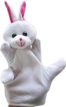 handpop Konijn poppenkast rollenspel speelfiguur