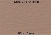 Mauve leather - kalkverf Mia Colore