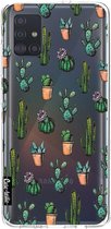 Casetastic Samsung Galaxy A51 (2020) Hoesje - Softcover Hoesje met Design - Cactus Dream Print