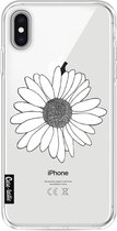 Casetastic Apple iPhone XS Max Hoesje - Softcover Hoesje met Design - Daisy Transparent Print