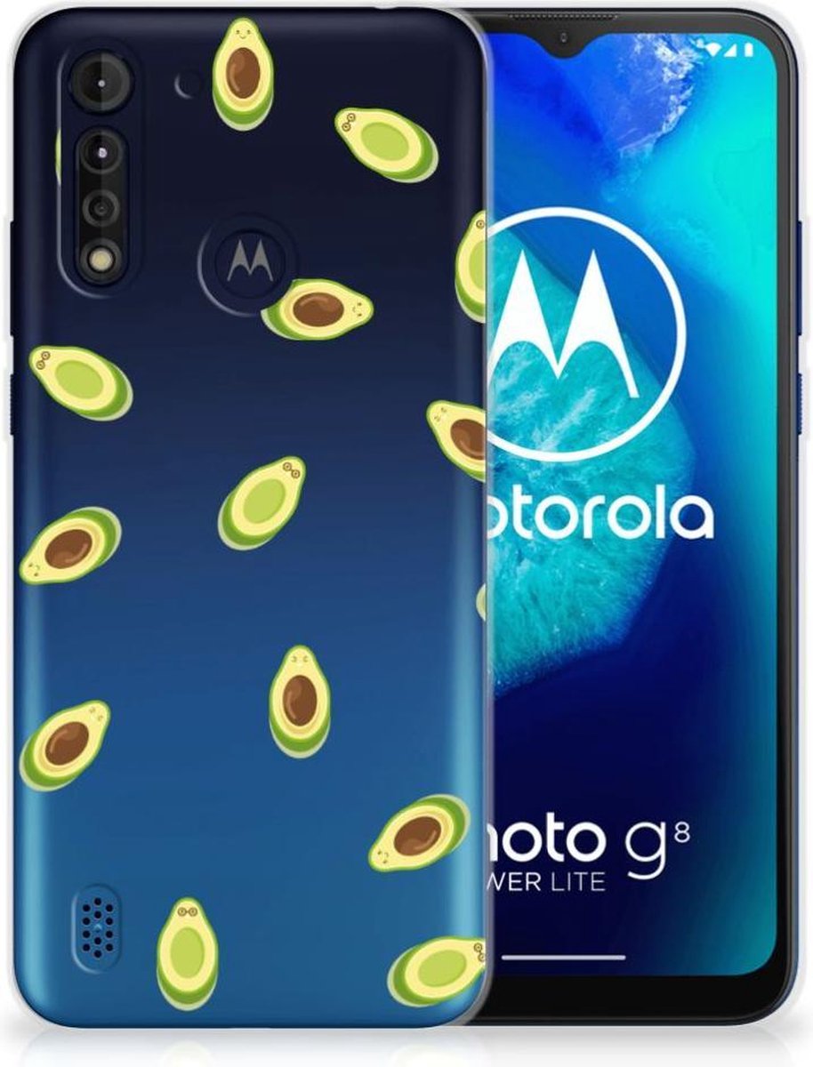 Motorola Moto G8 Power Lite Siliconen Case Avocado