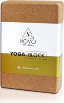 Yoga Blok 100% Kurk | Yogablok | Grip en Stabiliteit