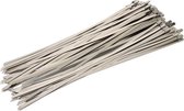 RVS Kabelbinders 4,6 x 300 mm   -  zak 100 stuks   -  Tiewraps   -  Binders