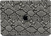 Lunso - cover hoes - MacBook Pro 13 inch (2020) - Snake Pattern Grey