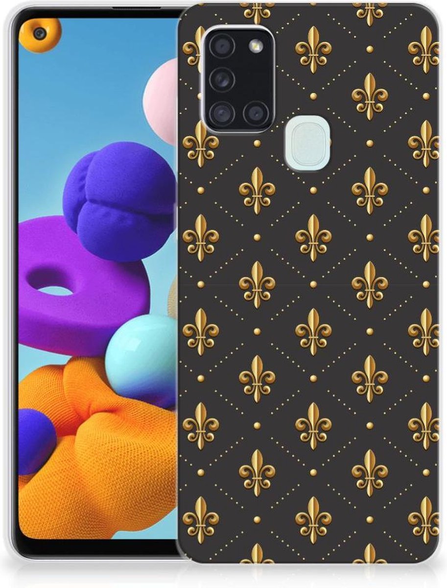 Samsung Galaxy A21s TPU bumper Franse Lelie