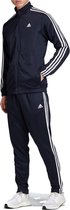 adidas adidas Trio Trainingspak - Maat M  - Mannen - donkerblauw/wit