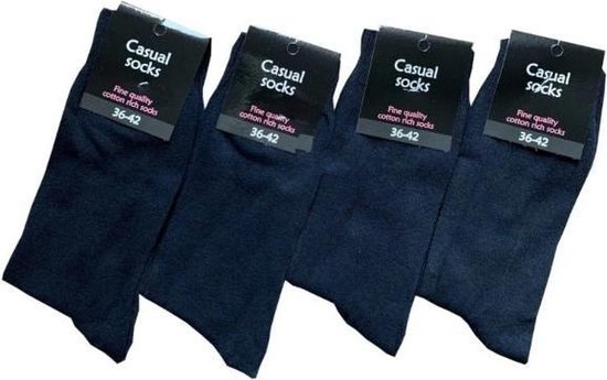 Socke © |Sokken|Damessok|Kleur:Blauw|Maat 36/42|3 Paar