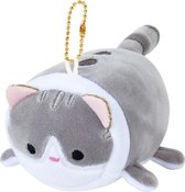 Plushie Soft Kawaii Kat Grijs - Cat Knuffel Grey Design MostCutest