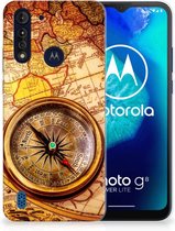 Telefoonhoesje Motorola Moto G8 Power Lite Foto hoesje Kompas