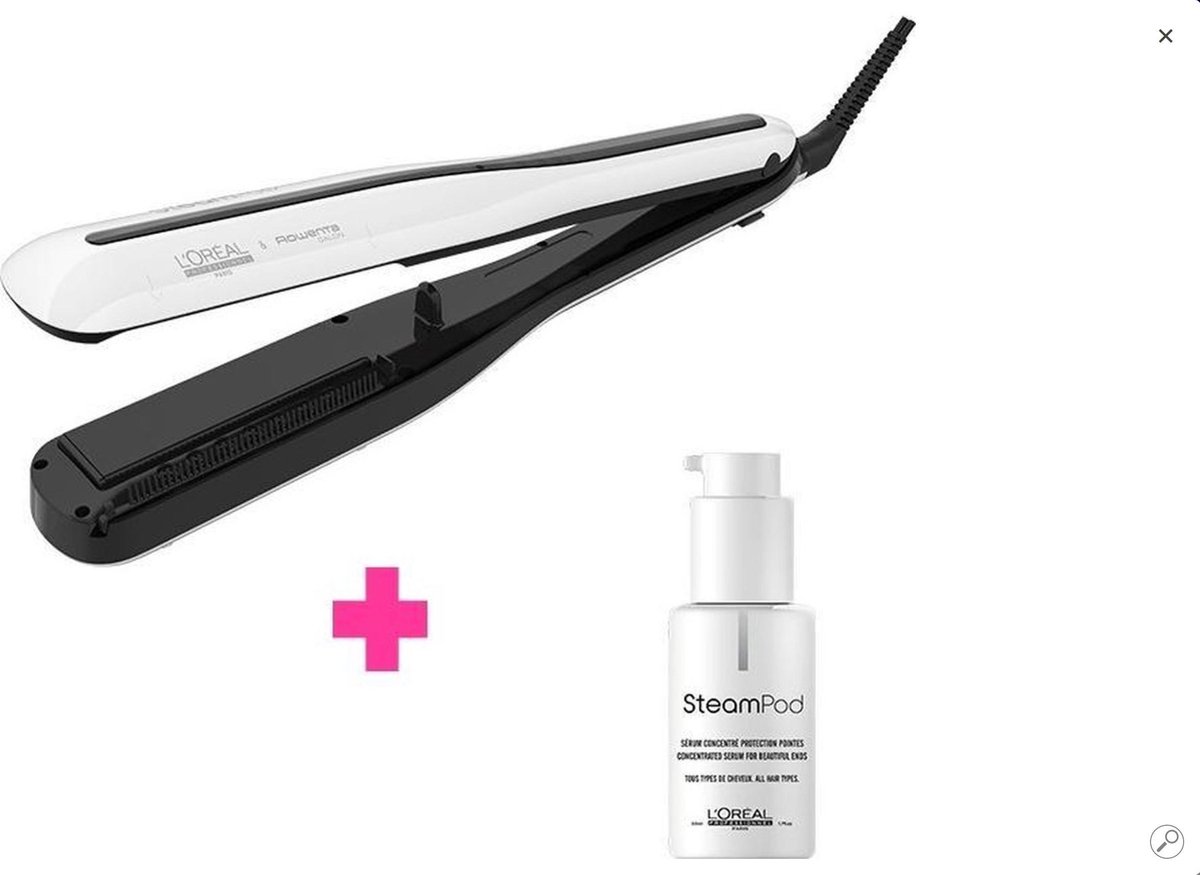 L'Oréal Steampod 3.0 professionnel met Protecting Concentrate 50ml & GRATIS RIO demiwater - L’Oréal Professionnel