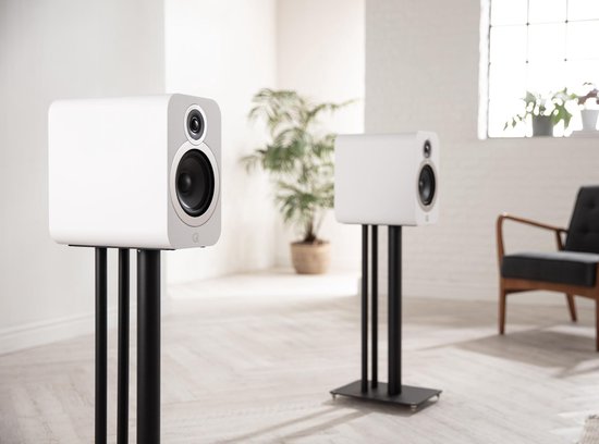 Q Acoustics 3030i Hifi - Boekenplank Luidspreker - Mat Wit (per paar) — afbeelding 4