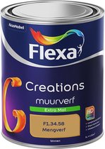 Flexa Creations Muurverf - Extra Mat - Mengkleuren Collectie - F1.34.58 - 1 liter