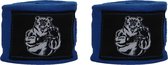 ORCQ Bear boxing handwraps- Boks Wraps - Boksbandages - Kickboks bandage - Paar - 450cm Blauw