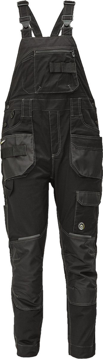 Cerva Dayboro bretelbroek / Amerikaanse overall zwart maat 62