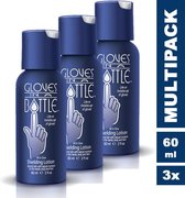 Gloves In A Bottle (GIAB) | Voordeelverpakking |Beschermende, hydraterende en herstellende Lotion | Eczeem, Droge Huid, Psoriasis | 3 x 60 ml