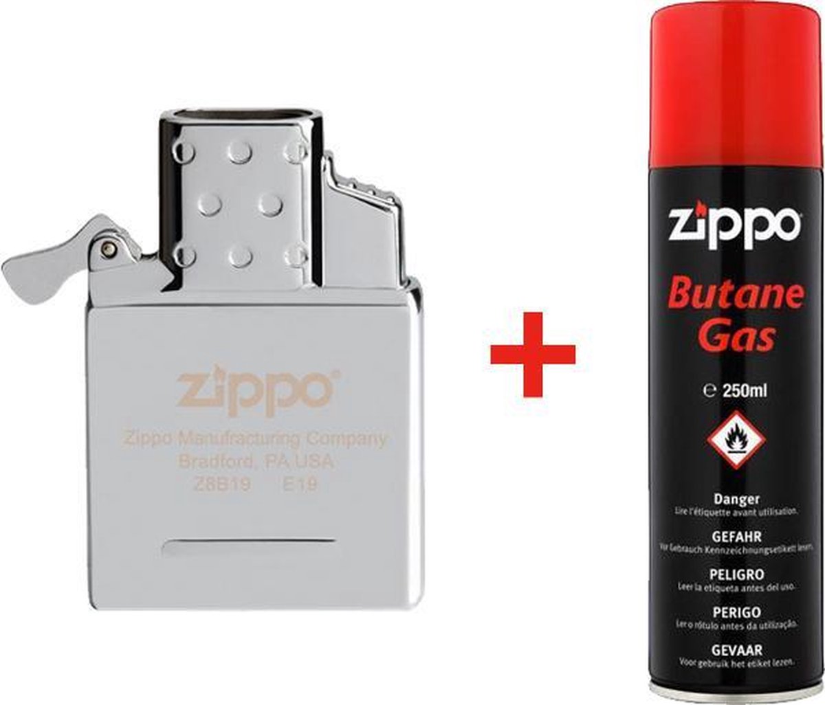 Zippo Aansteker Butane Single Flame Insert + Butane / Butaan