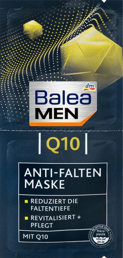 bol.com | DM Balea MEN Gezichtsmasker Q10 - Gezichtsverzorging