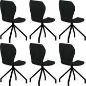 Eetkamerstoelen set 6 stuks  (Incl LW anti kras viltjes) - Eetkamer stoelen - Extra stoelen voor huiskamer - Dineerstoelen – Tafelstoelen