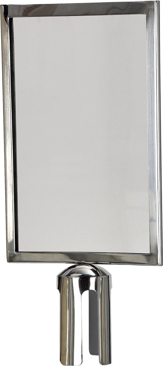 Menubord A4 | Informatiedisplay | Kaarthouder | Infostandaard (Avalon, zilver)