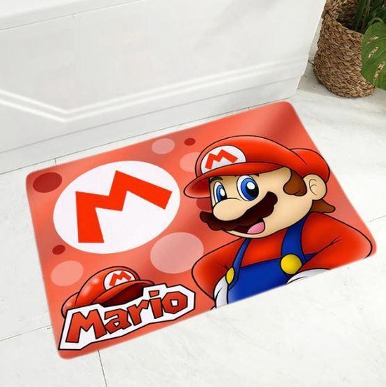 Paillasson Mario Mario avec naam - enfants - porte - tapis - tapis - tapis  de sol | bol.com