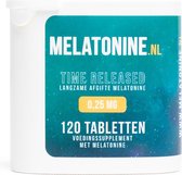 Melatonine.nl - Melatonine 0,25 mg Time Released - 120 tabletten - Melatonine Time Released Supplementen - vegan - voedingssupplement