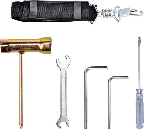 Kibani Kantenmaaier 4-in-1 – Bosmaaier Benzine - 52 cc / 1.9 pk 2-takt Motor – Incl. Onkruidborstel ,Maaidraad, Zaagblad 40-tands en Veiligheidsset