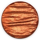 Finetec / Coliro Pearlcolor Waterverf Napje M005 “Golden Orange" Ø 30mm.