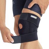 Bracoo KP30 kniebrace, verstelbare ondersteuning met dubbele veerstabilisator - dynamische spalk met buigweerstand voor acute verstuikingen, ligament schade en blessurerevalidatie - één brace