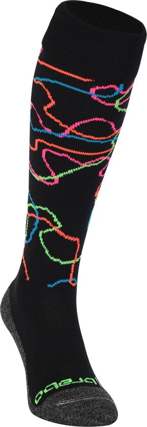 Brabo Socks BC8330 - Chaussettes de hockey - Junior - Taille 28 - Noir